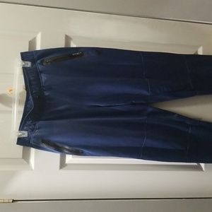 SPYDER BLUE TRACK PANTS